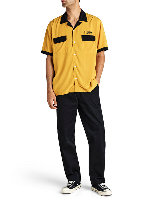 DIABLO BOWLING SHIRT - GOLDEN YELLOW
