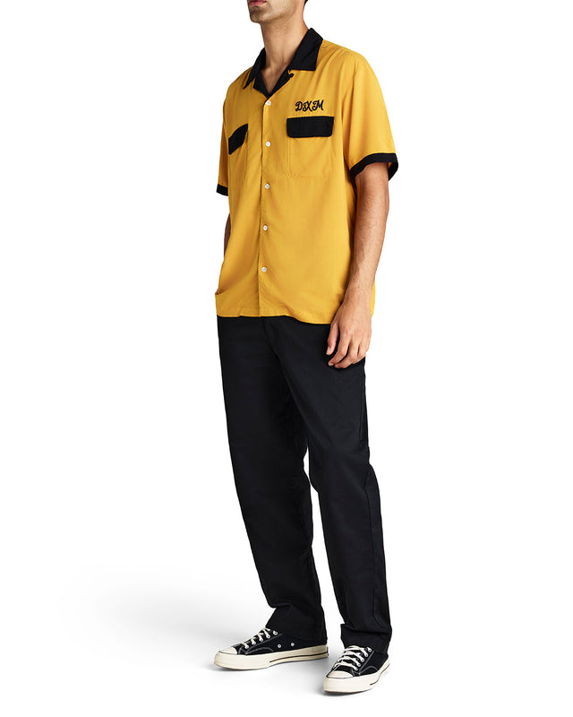 DIABLO BOWLING SHIRT - GOLDEN YELLOW