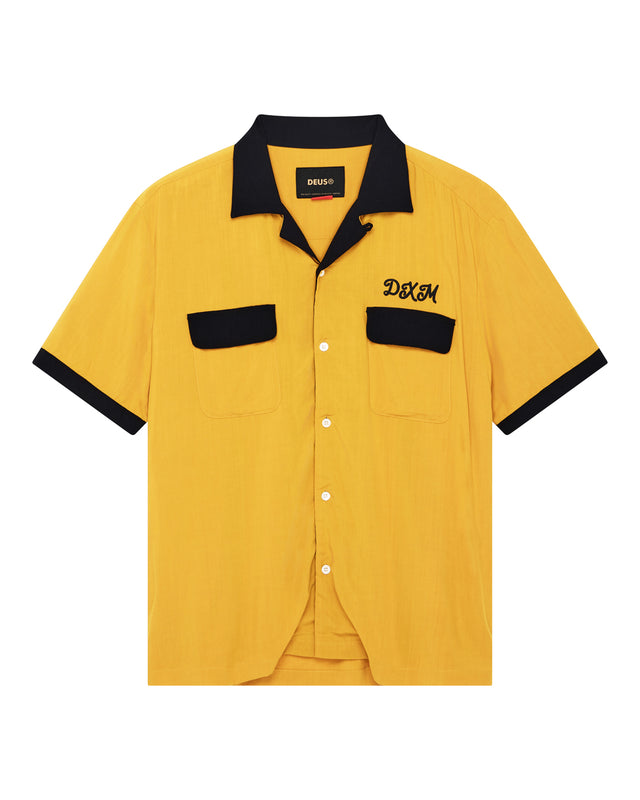 DIABLO BOWLING SHIRT - GOLDEN YELLOW