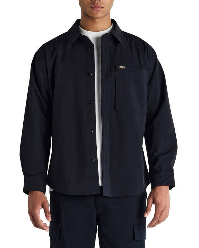 FRIZELL TRAVEL SHIRT - BLACK