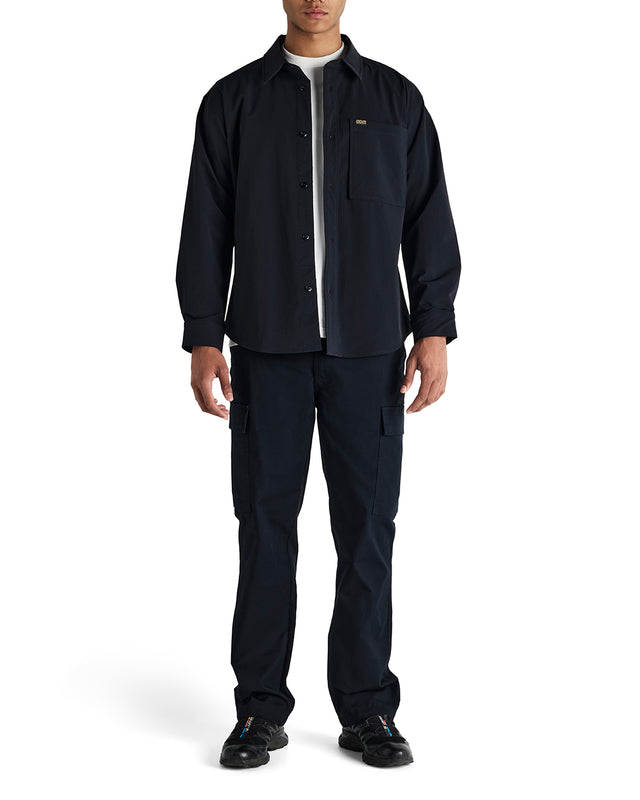 FRIZELL TRAVEL SHIRT - BLACK