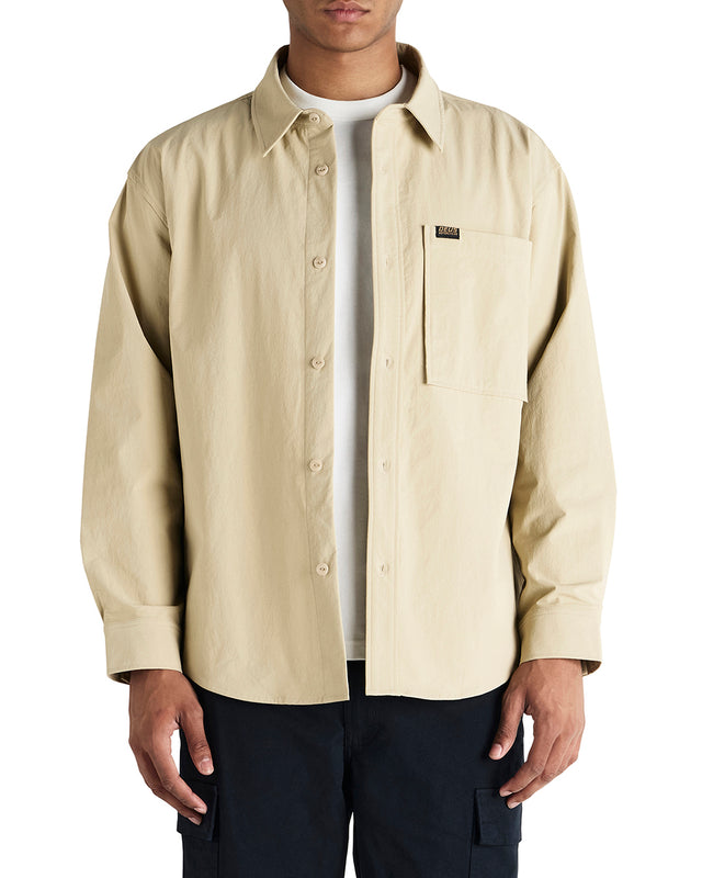 FRIZELL TRAVEL SHIRT - SAFARI