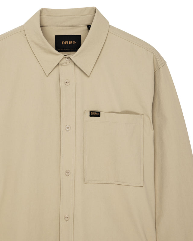 FRIZELL TRAVEL SHIRT - SAFARI