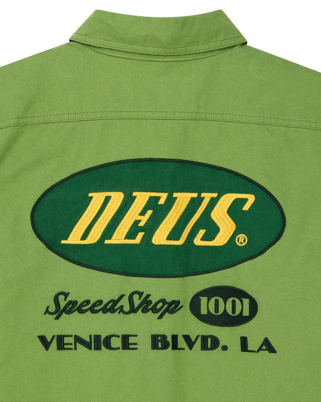 TIN LIZZIE SHIRT - TENDRIL GREEN