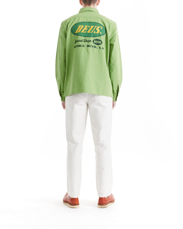 TIN LIZZIE SHIRT - TENDRIL GREEN