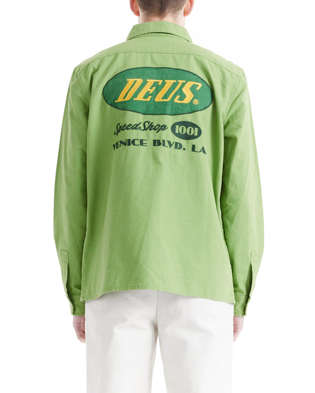 TIN LIZZIE SHIRT - TENDRIL GREEN