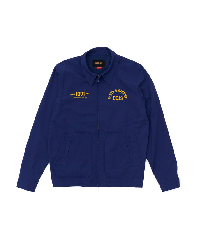 TELLER DRIZZLER JACKET - MECHANIC BLUE