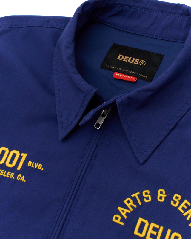 TELLER DRIZZLER JACKET - MECHANIC BLUE