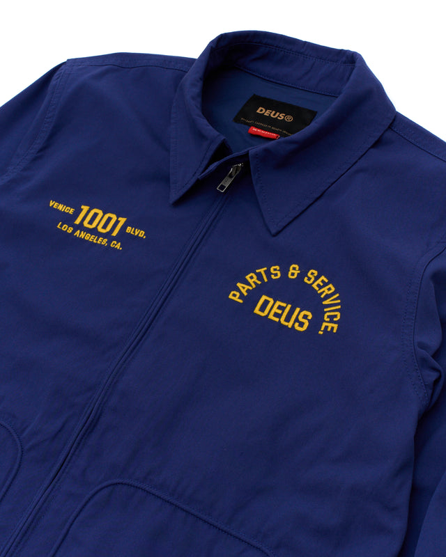 TELLER DRIZZLER JACKET - MECHANIC BLUE