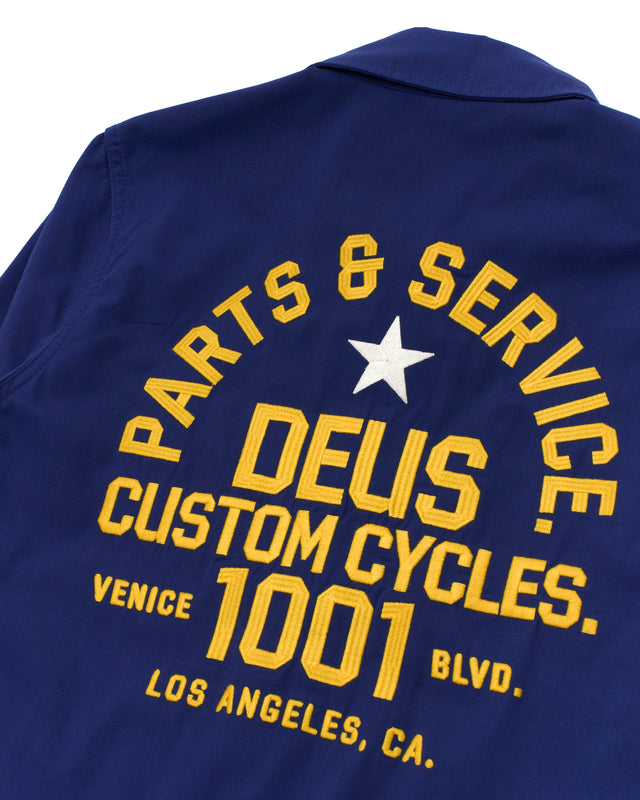 TELLER DRIZZLER JACKET - MECHANIC BLUE