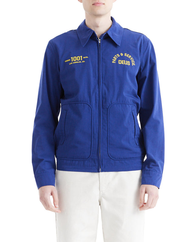 TELLER DRIZZLER JACKET - MECHANIC BLUE