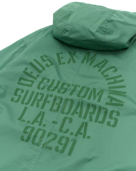 MURPHY SHORT PARKA - SHALE GREEN