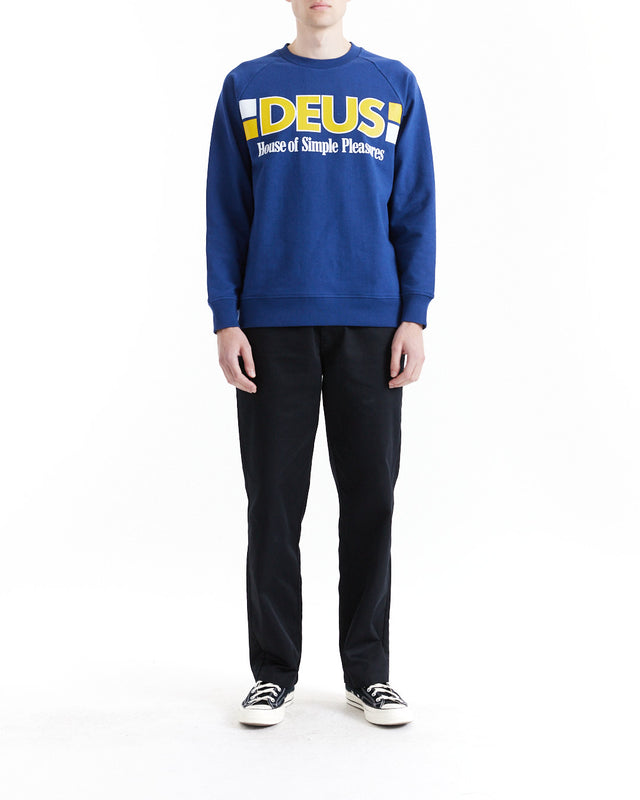 ZONE OUT TEAM CREW - ESTATE BLUE