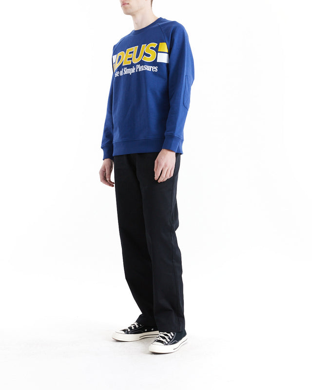 ZONE OUT TEAM CREW - ESTATE BLUE