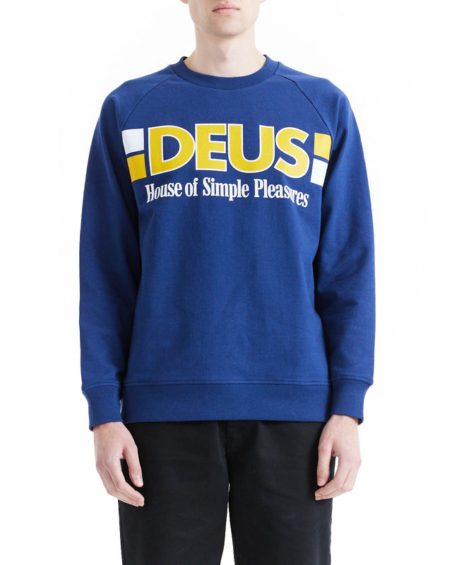 ZONE OUT TEAM CREW - ESTATE BLUE