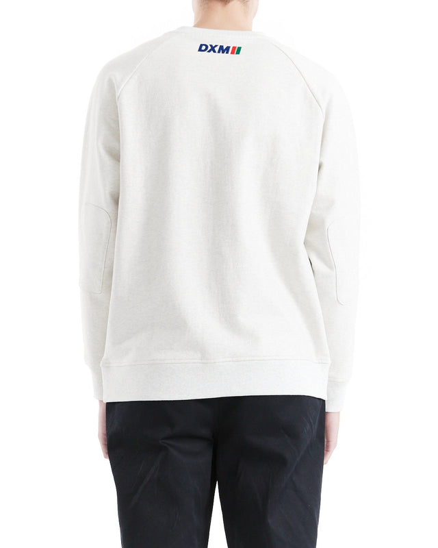 ZONE OUT TEAM CREW - LIGHT GREY MARLE