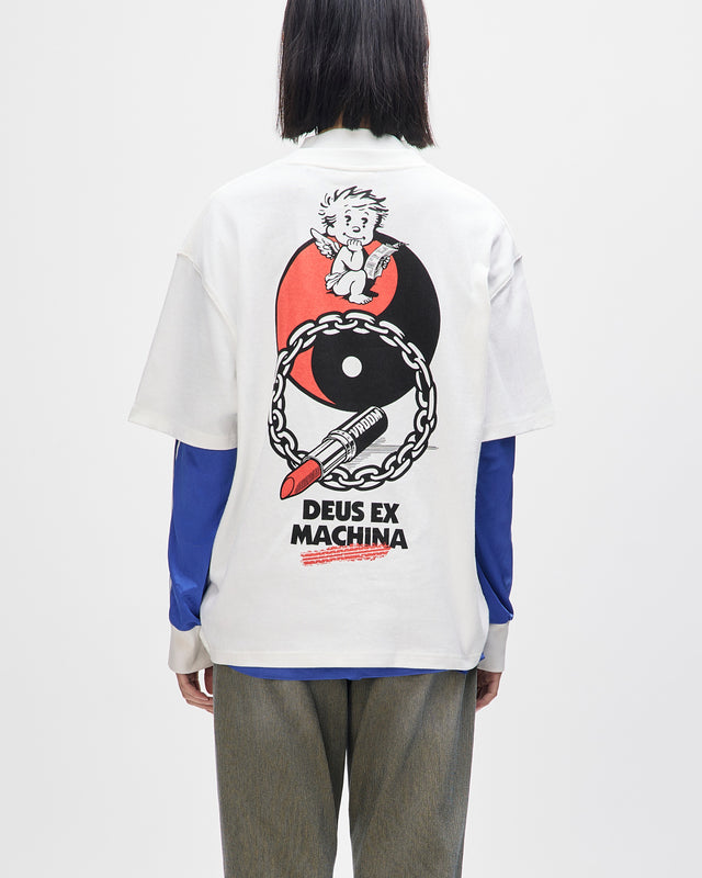 ROUGHNECK TEE - VINTAGE WHITE