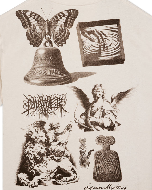 INVOCATION TEE - DIRTY WHITE