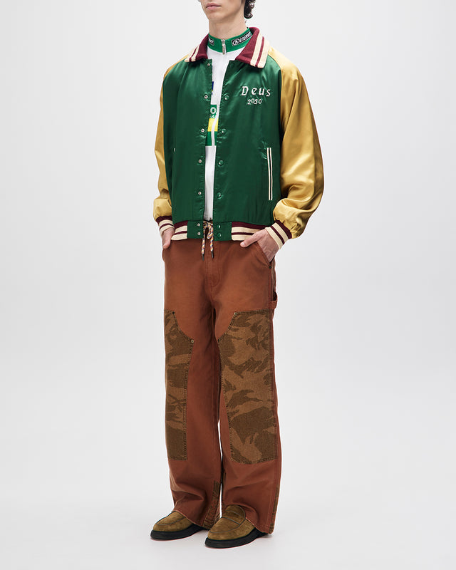 OFF BEAT JACKET - TROPHY GREEN