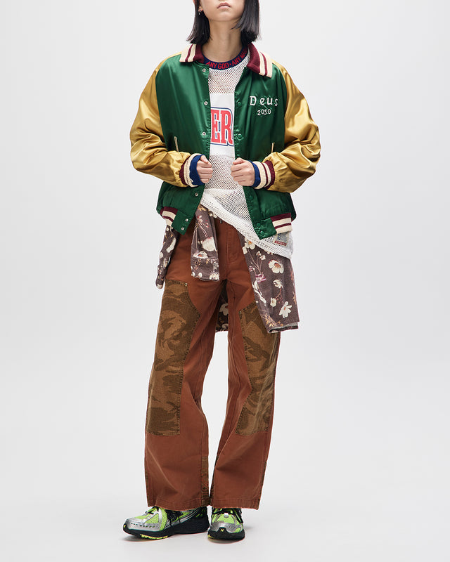 OFF BEAT JACKET - TROPHY GREEN