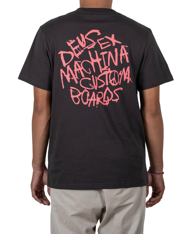 SCRAMBLER TEE - ANTHRACITE