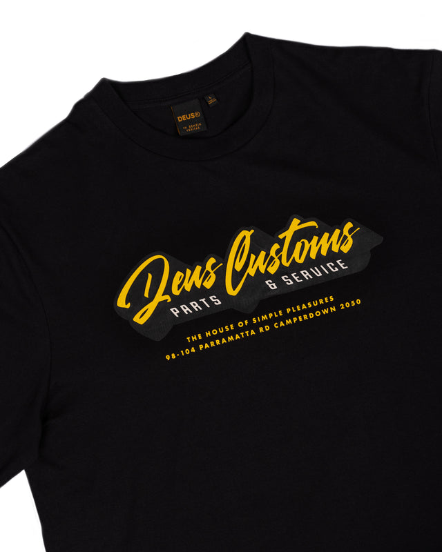 FODEN LS TEE - BLACK