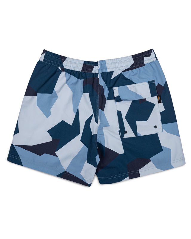 SERVICE SWIMSHORT 2 - BLUE CAMO