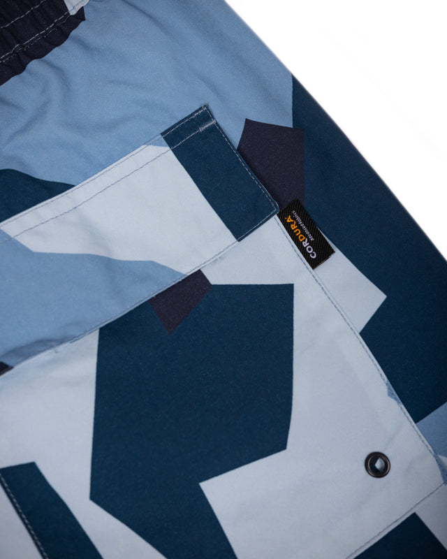 SERVICE SWIMSHORT 2 - BLUE CAMO