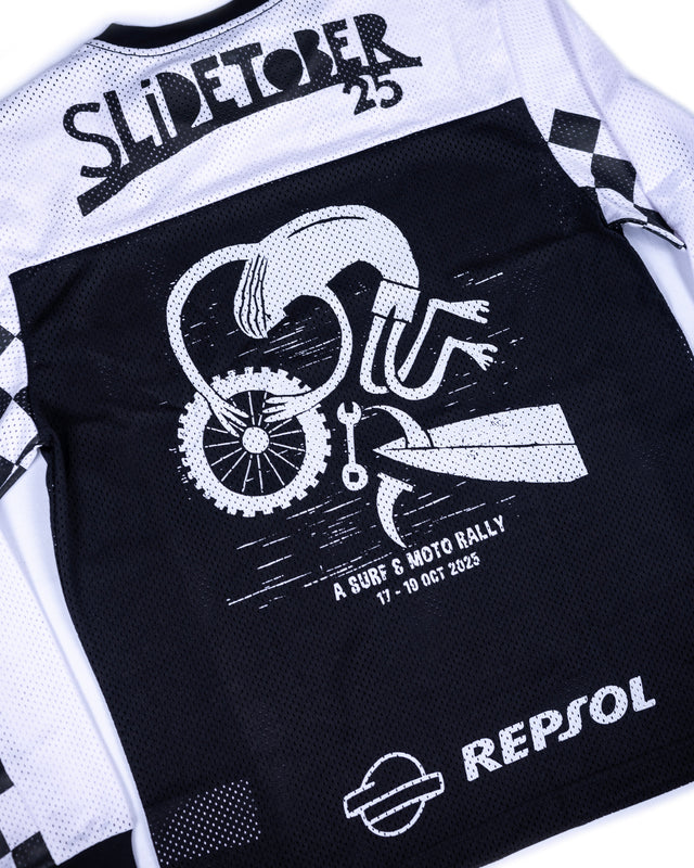 SLIDETOBER 2025 JERSEY - WHITE