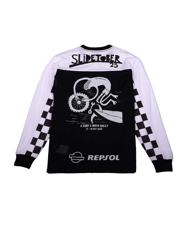 SLIDETOBER 2025 JERSEY - WHITE