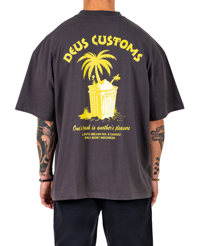 SHELFLIFE TEE - ANTHRACITE