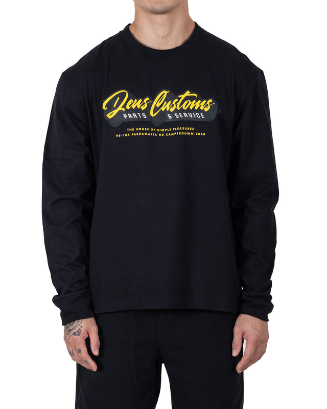 FODEN LS TEE - BLACK