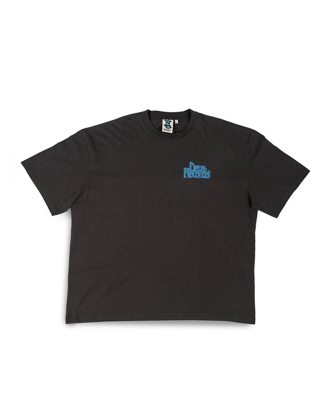 HALF STRING TEE - ANTHRACITE