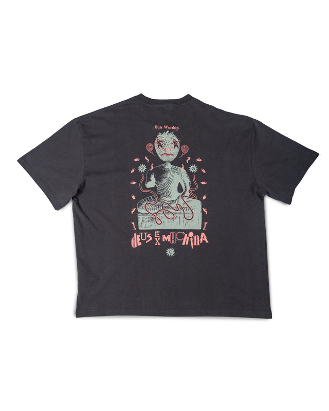 UNGLUED TEE - ANTHRACITE