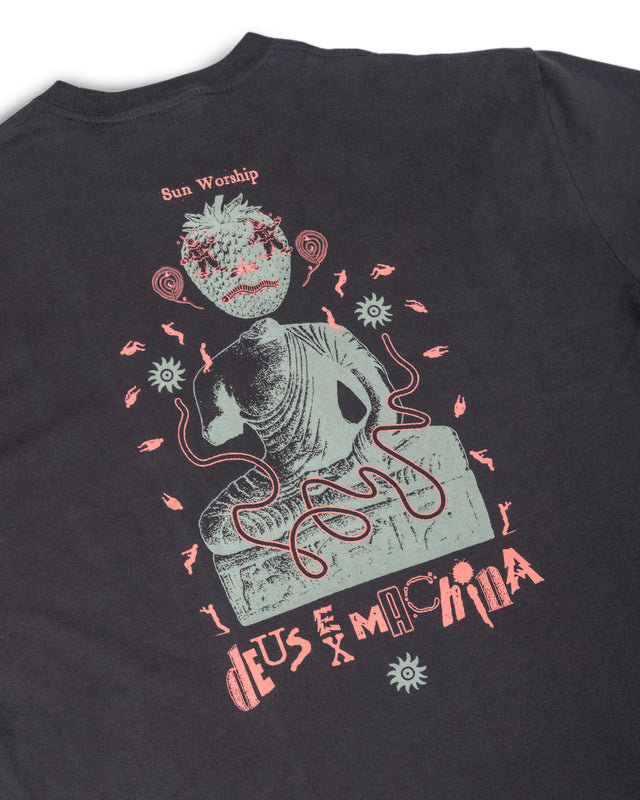 UNGLUED TEE - ANTHRACITE