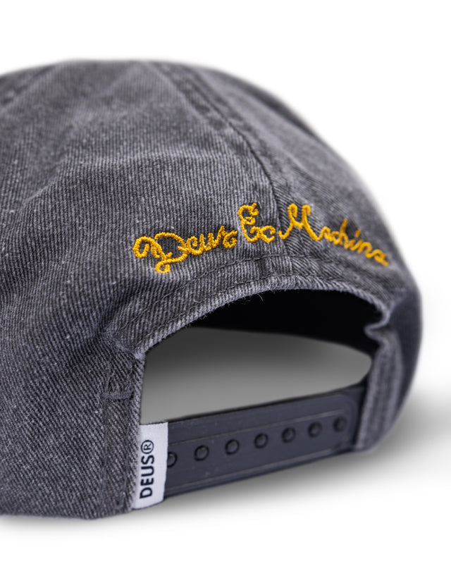 HALFWAY CAP - WASHED BLACK