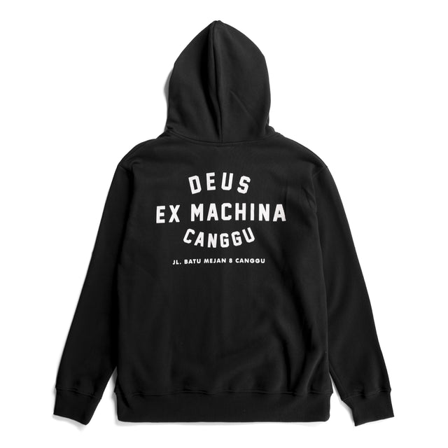 CANGGU ZIP HOODIE - BLACK