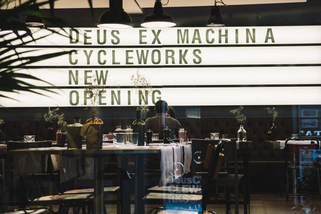 Deus Cycleworks Cafe Milan