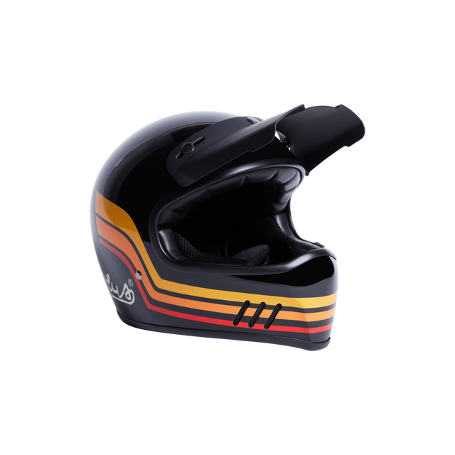 STRIPES HELMET - BLACK