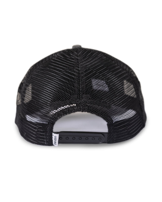 GARMENT DYED SHIELD TRUCKER - ANTHRACITE