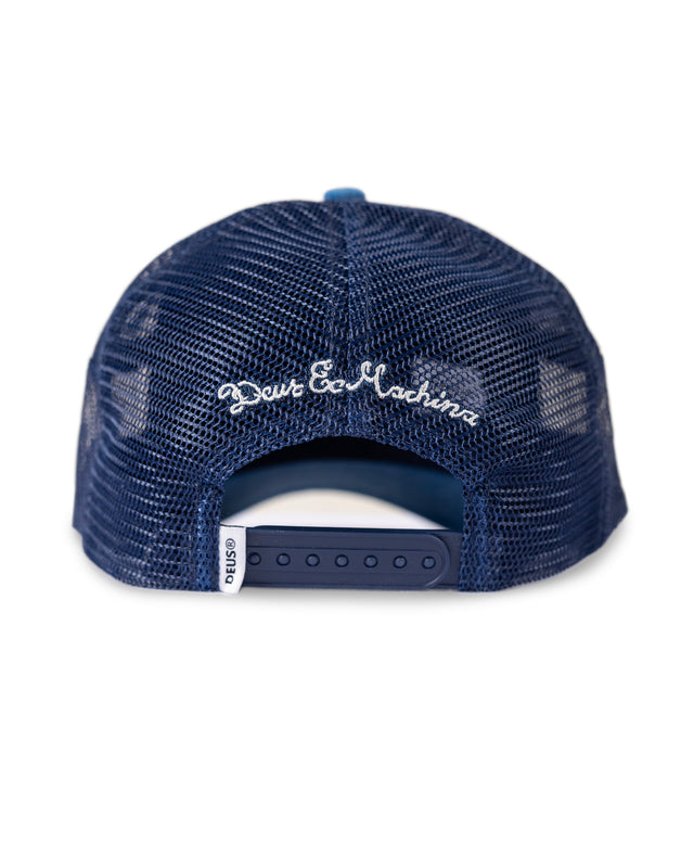 GARMENT DYED SHIELD TRUCKER  - ATLANTIC DEEP