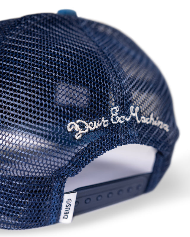 GARMENT DYED SHIELD TRUCKER  - ATLANTIC DEEP