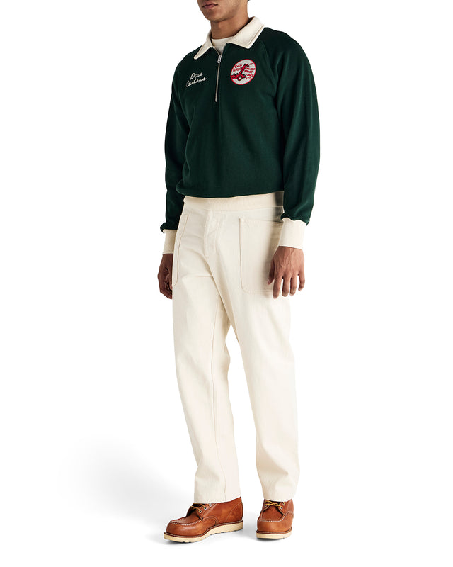 SPECTER ZIP SWEAT - RACING GREEN