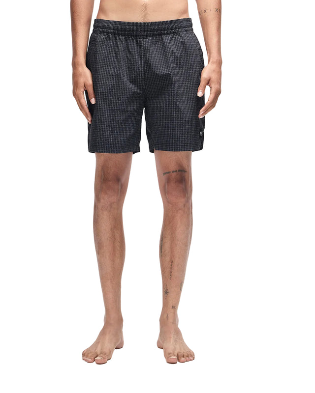 SERVICE SWIM SHORT 4 - BLACK