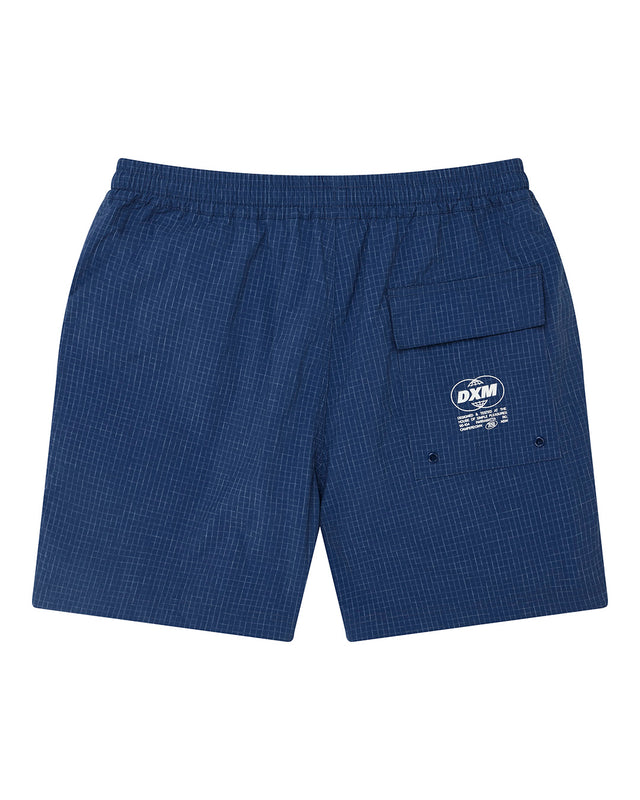 SERVICE SWIM SHORT 4 - MECHANIC BLUE