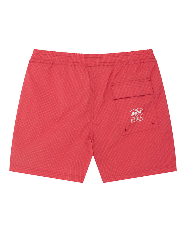 SERVICE SWIM SHORT 4 - MELON RED