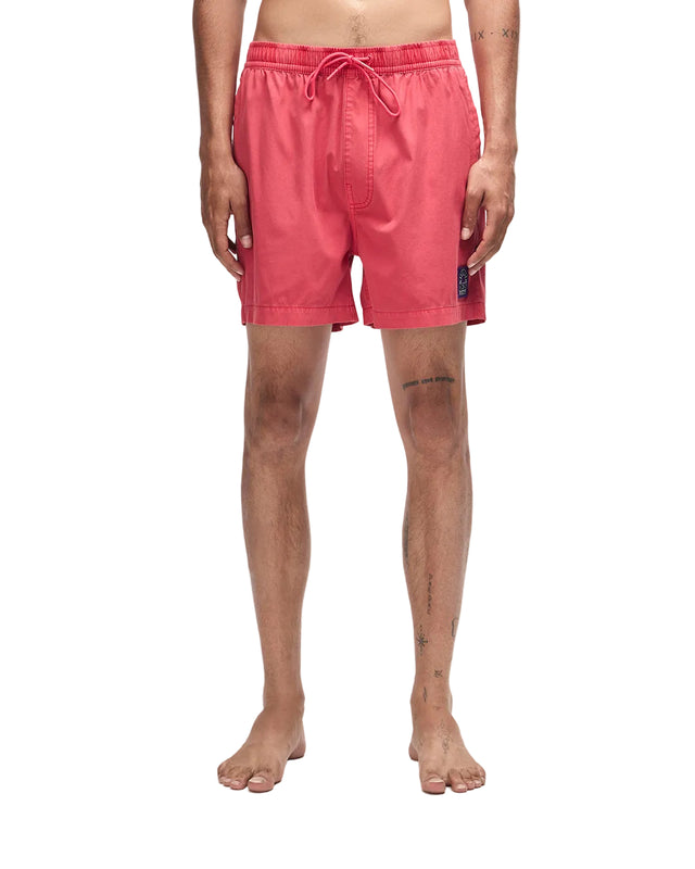 SANDBAR GARMENT DYED SHORT - MELON RED