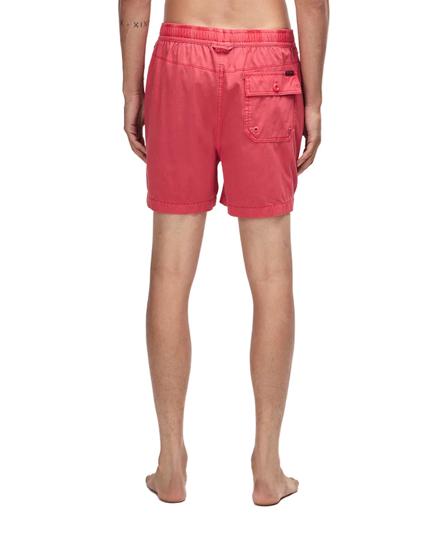 SANDBAR GARMENT DYED SHORT - MELON RED