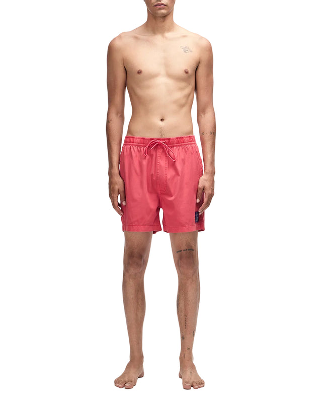 SANDBAR GARMENT DYED SHORT - MELON RED