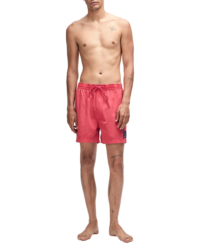SANDBAR GARMENT DYED SHORT - MELON RED